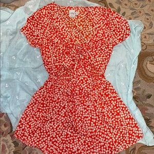 Princess Polly Floral Romper - size 6